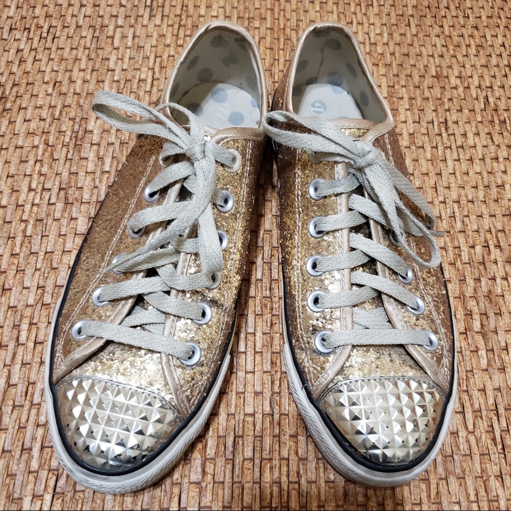 Daddy’s Money Casul Explosion Glitter Sneakers